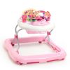 JuneBerry Adjustable Baby Walker with Activity Station, Pink