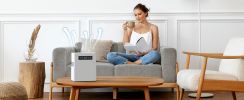 5L Evaporative Humidifiers for Bedroom;  No Mist Humidifiers for Baby
