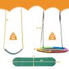 2-Pack Swing Set Swing Seat Replacement and Saucer Tree Swing