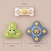 Car Toys Baby Flying Saucer Suction Cup Swing Fun Baby Bath Fun Spinning Top Children Play Wholesale of Tools