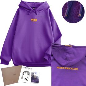 2022 New Kpop Hoodie Sweatshirt Women Men Bangtan Boys J-HOPE Suga Rm Jimin Unisex Y2K Pullovers Casual Hip Hop Clothing (Color: 1, size: XXL)