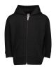 Infant Zip Fleece Hoodie - HEATHER - 6MOS