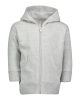 Infant Zip Fleece Hoodie - HEATHER - 6MOS