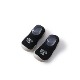 Baby Sock Shoes Spring And Autumn Soft Bottom Non-slip (Option: F 29 Daisy-26or27)